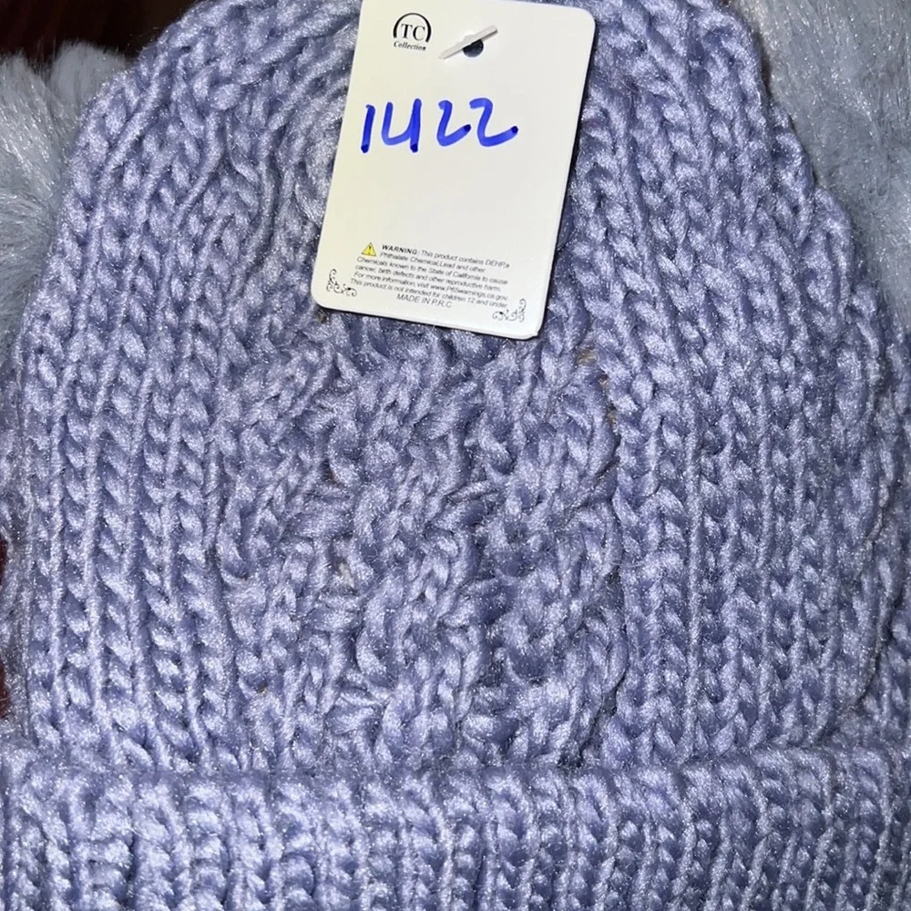 Kids‎ soft Tone Double Pom beanie